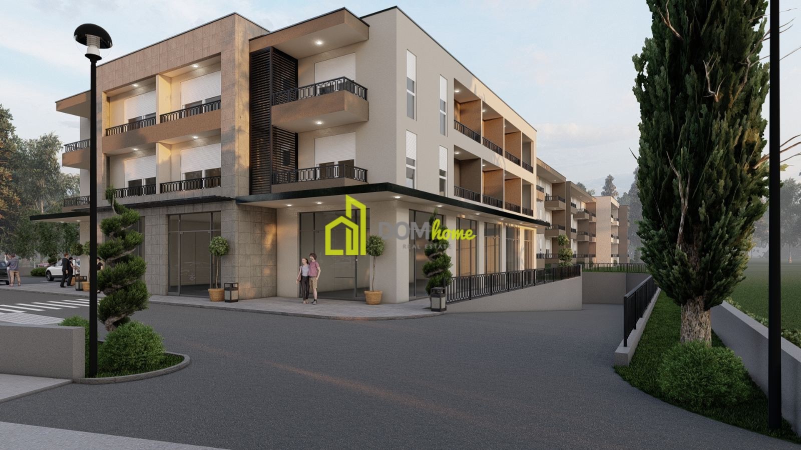 Dvosoban stan 60.03m2 + 60m2 dvorišta, Donja Gorica
